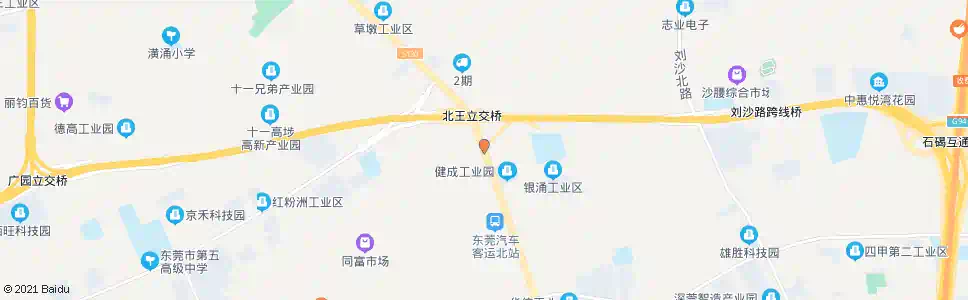 东莞塘厦村_公交站地图_东莞公交_妙搜公交查询2025