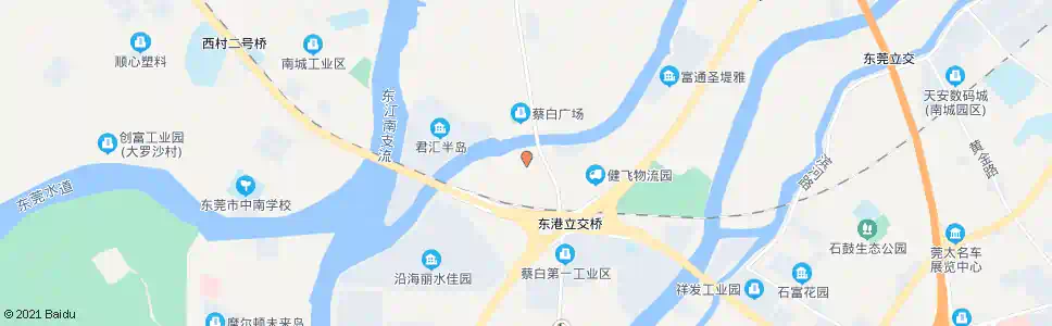 东莞律涌村_公交站地图_东莞公交_妙搜公交查询2025