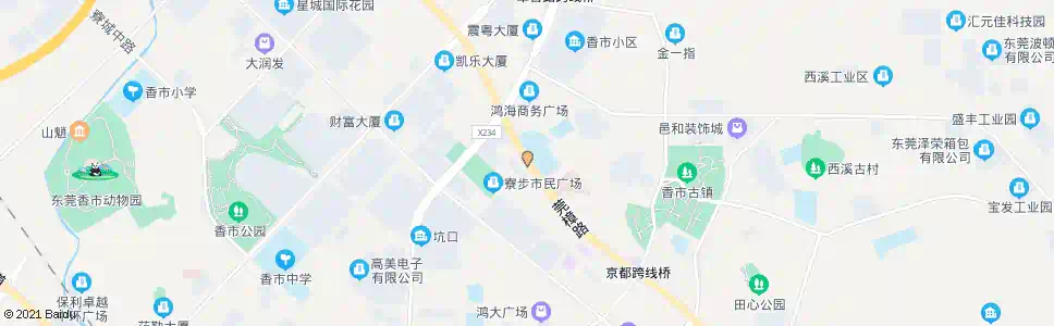 东莞东方新城_公交站地图_东莞公交_妙搜公交查询2025