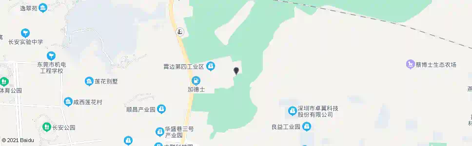 东莞鸿华针织厂_公交站地图_东莞公交_妙搜公交查询2025