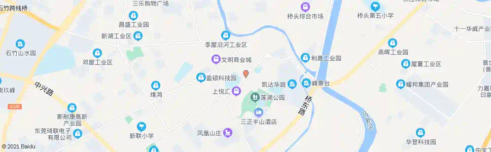 东莞桥头邮政分局_公交站地图_东莞公交_妙搜公交查询2025