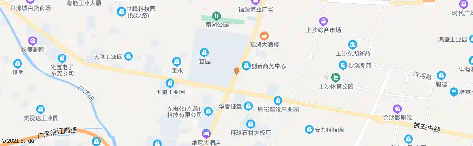 东莞晟大东街路口_公交站地图_东莞公交_妙搜公交查询2025
