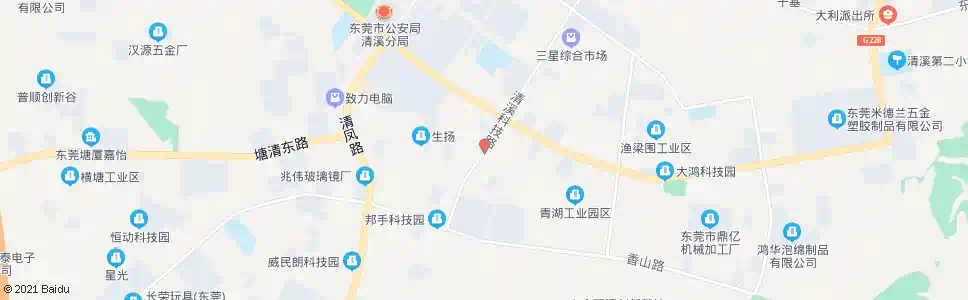 东莞刘屋围_公交站地图_东莞公交_妙搜公交查询2025