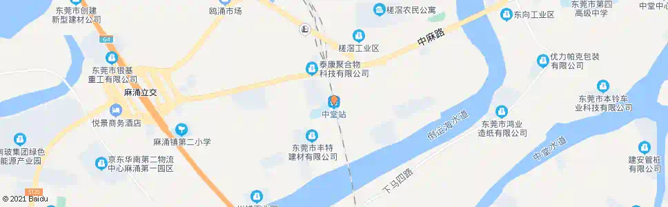 东莞大帝庙_公交站地图_东莞公交_妙搜公交查询2025