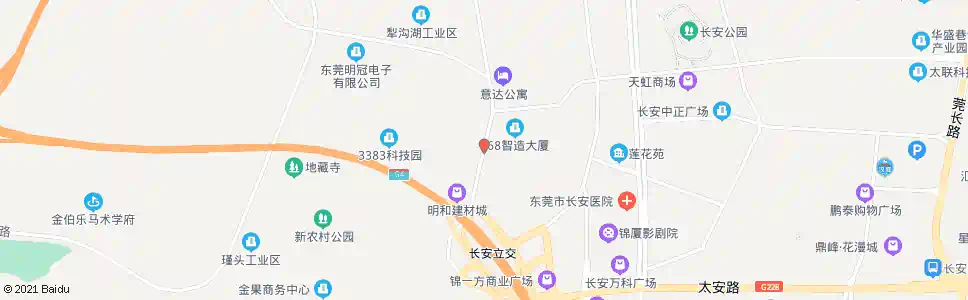 东莞横增路_公交站地图_东莞公交_妙搜公交查询2025