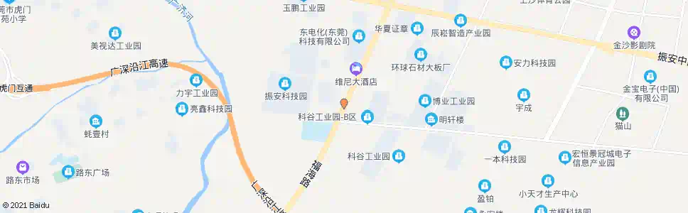 东莞华盛大厦_公交站地图_东莞公交_妙搜公交查询2025
