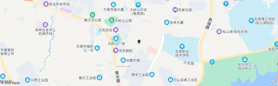 东莞上场村_公交站地图_东莞公交_妙搜公交查询2025