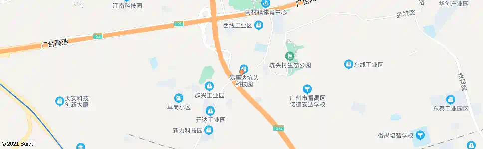 东莞村头工业区_公交站地图_东莞公交_妙搜公交查询2025