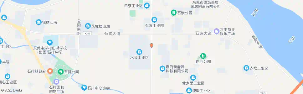 东莞鸿运路_公交站地图_东莞公交_妙搜公交查询2025