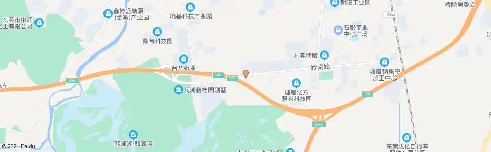 东莞石岩径贝村_公交站地图_东莞公交_妙搜公交查询2025