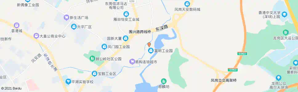 东莞石介桥_公交站地图_东莞公交_妙搜公交查询2025