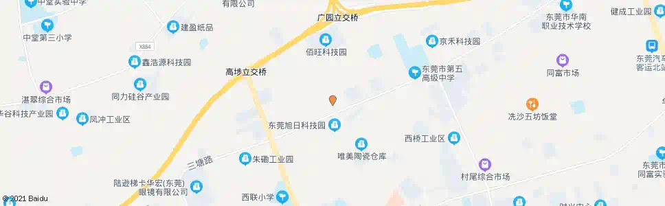 东莞华宏眼镜厂_公交站地图_东莞公交_妙搜公交查询2025