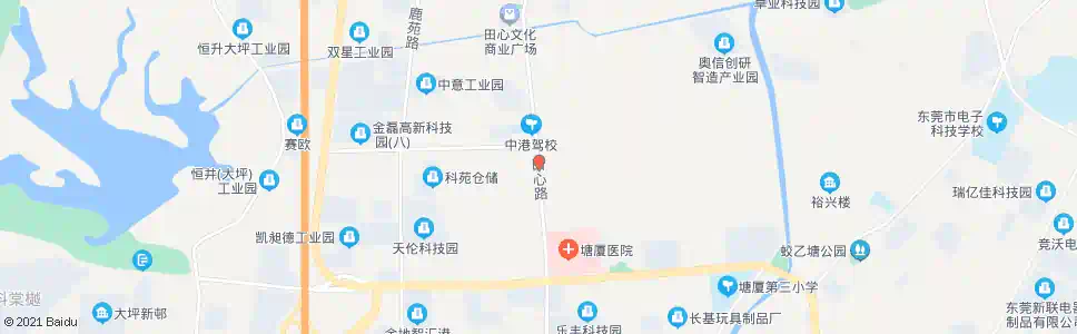 东莞新田居委会_公交站地图_东莞公交_妙搜公交查询2025