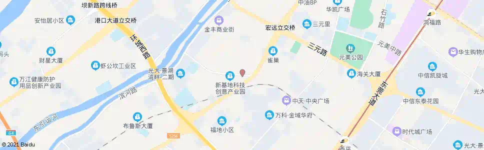 东莞道滘新基路口_公交站地图_东莞公交_妙搜公交查询2025