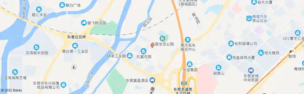 东莞南城步行街首末站_公交站地图_东莞公交_妙搜公交查询2025