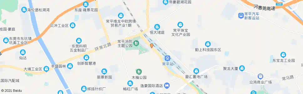 东莞中央公园_公交站地图_东莞公交_妙搜公交查询2025