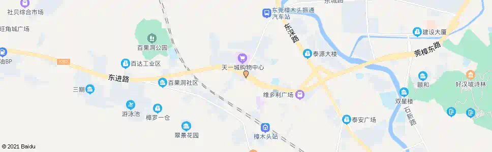 东莞新都会_公交站地图_东莞公交_妙搜公交查询2025