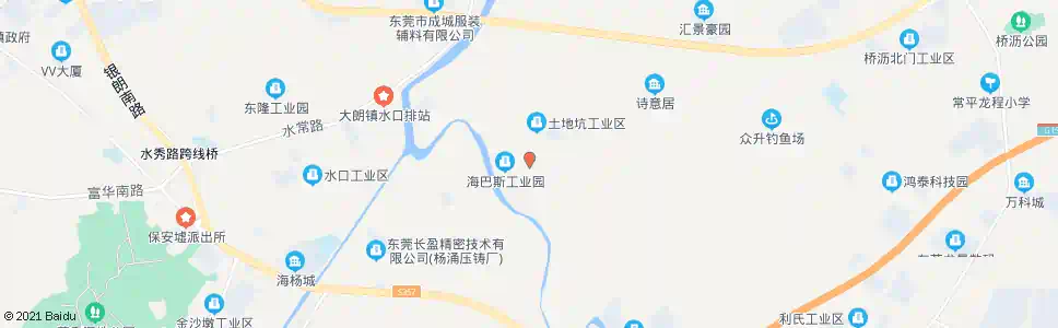 东莞土地坑_公交站地图_东莞公交_妙搜公交查询2025