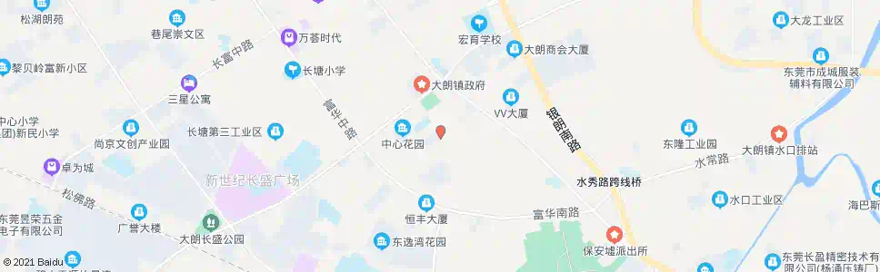 东莞大朗地税局_公交站地图_东莞公交_妙搜公交查询2025