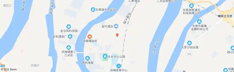 东莞夏汇黎洲角_公交站地图_东莞公交_妙搜公交查询2025