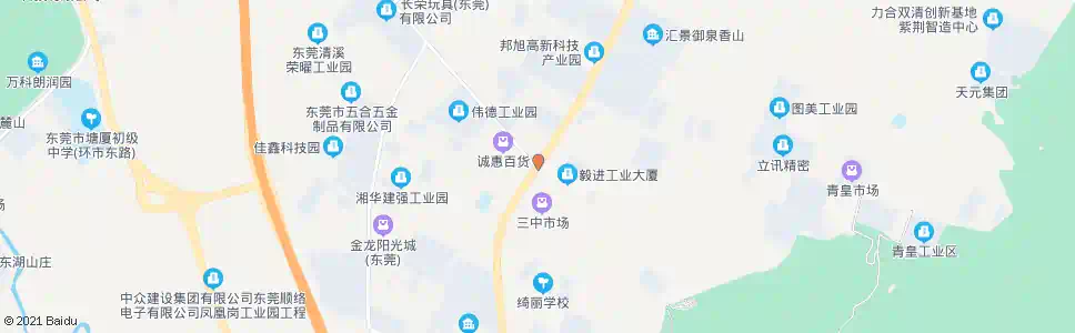 东莞台联厂_公交站地图_东莞公交_妙搜公交查询2025