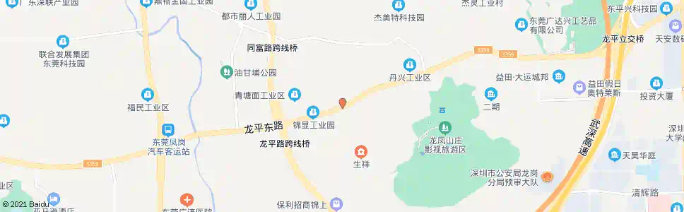 东莞南岸村市场_公交站地图_东莞公交_妙搜公交查询2025