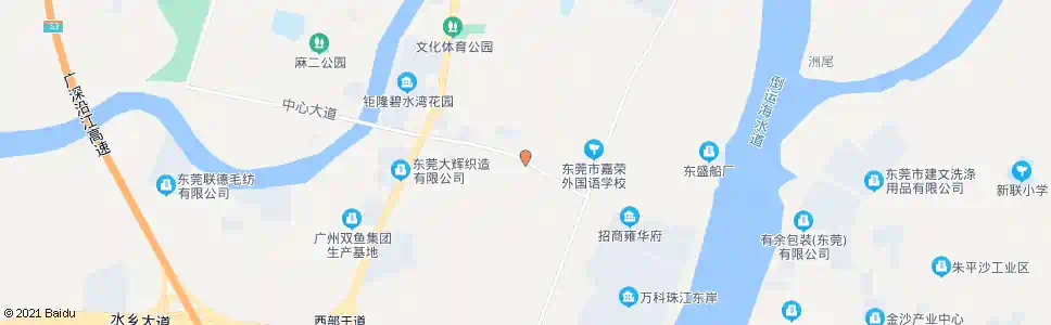东莞大步泥鱼坦_公交站地图_东莞公交_妙搜公交查询2025