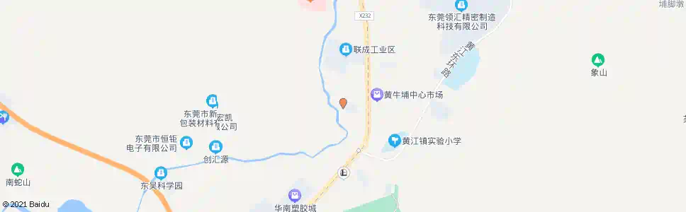 东莞黄江村站_公交站地图_东莞公交_妙搜公交查询2025