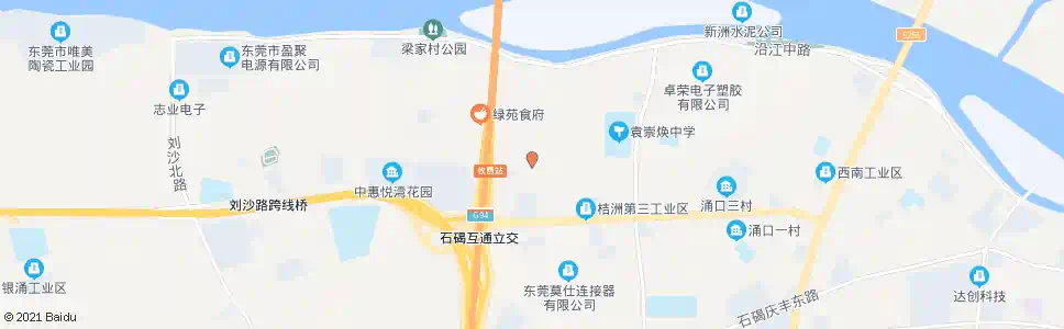 东莞富翔厂_公交站地图_东莞公交_妙搜公交查询2025