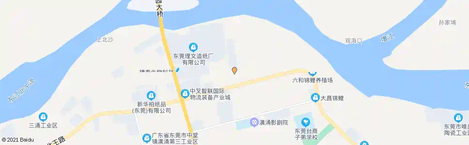东莞大坦村_公交站地图_东莞公交_妙搜公交查询2025