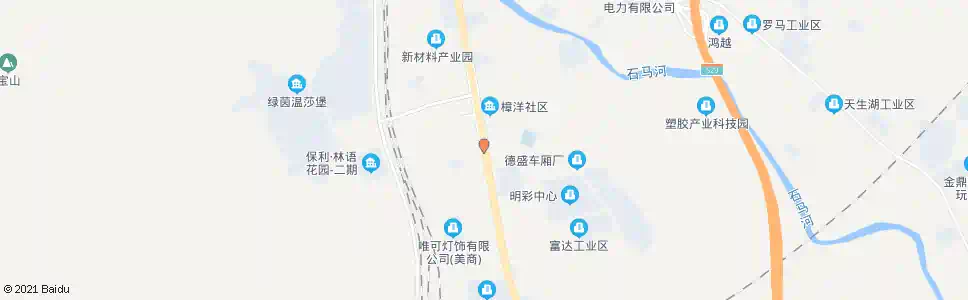 东莞银洋工业区_公交站地图_东莞公交_妙搜公交查询2025