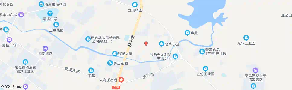 东莞缸厂村_公交站地图_东莞公交_妙搜公交查询2025