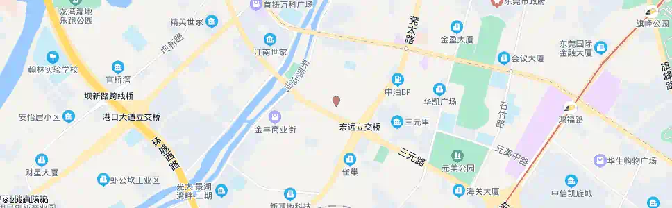 东莞田心商业街_公交站地图_东莞公交_妙搜公交查询2025