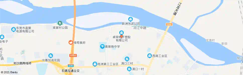东莞单屋路_公交站地图_东莞公交_妙搜公交查询2025