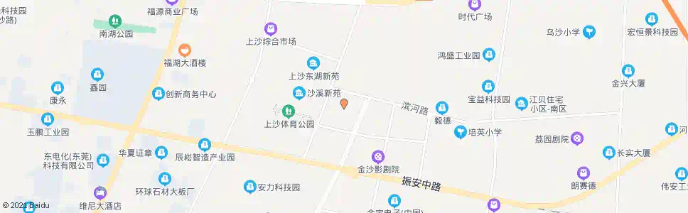 东莞沙头西坊新村_公交站地图_东莞公交_妙搜公交查询2025
