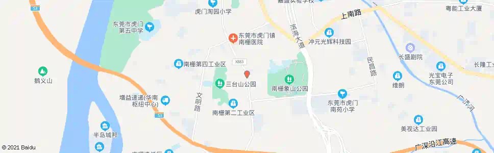 东莞南栅市场_公交站地图_东莞公交_妙搜公交查询2025