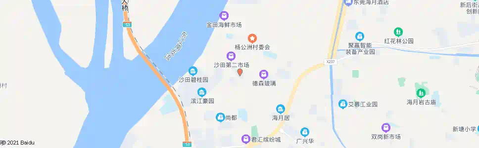 东莞沙田镇政府_公交站地图_东莞公交_妙搜公交查询2025