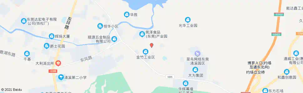 东莞晟鸿厂_公交站地图_东莞公交_妙搜公交查询2025