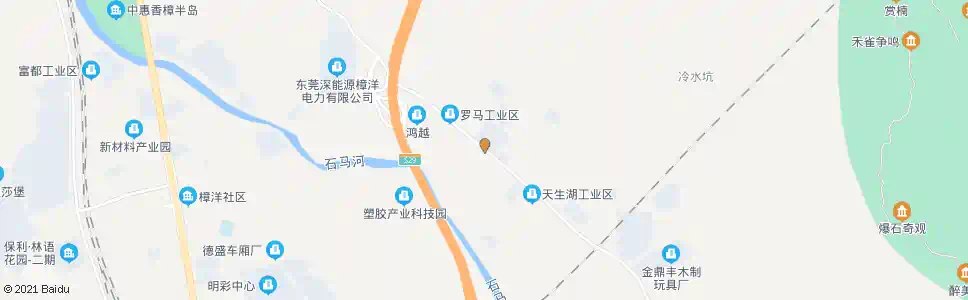 东莞福基工业园_公交站地图_东莞公交_妙搜公交查询2025