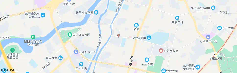 东莞建设路_公交站地图_东莞公交_妙搜公交查询2025