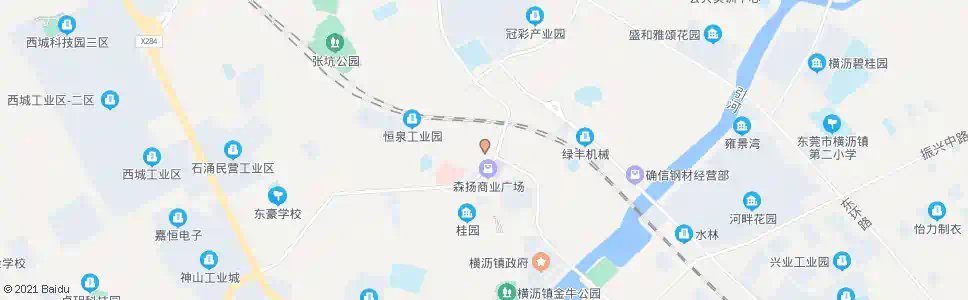 东莞横沥旧物商场_公交站地图_东莞公交_妙搜公交查询2025