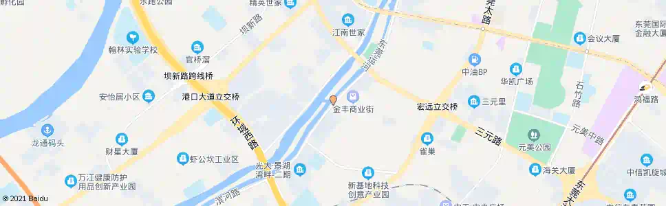 东莞富民商业街_公交站地图_东莞公交_妙搜公交查询2025