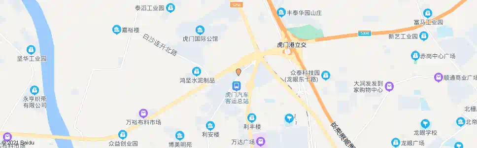 东莞富民泰兴布料市场_公交站地图_东莞公交_妙搜公交查询2025