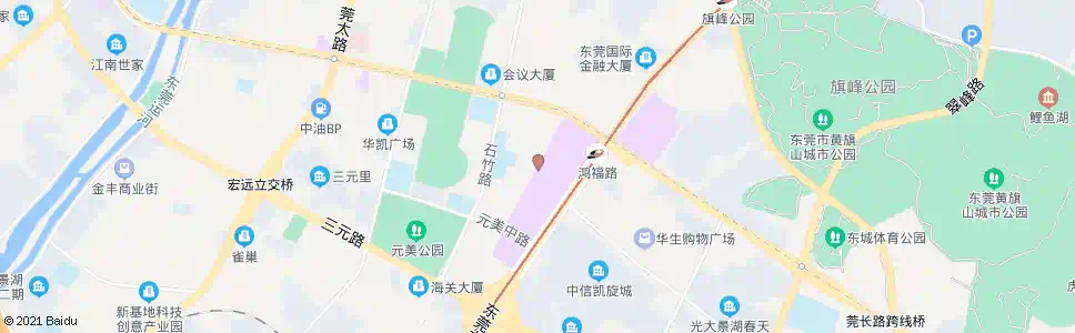 东莞第一城家居_公交站地图_东莞公交_妙搜公交查询2025