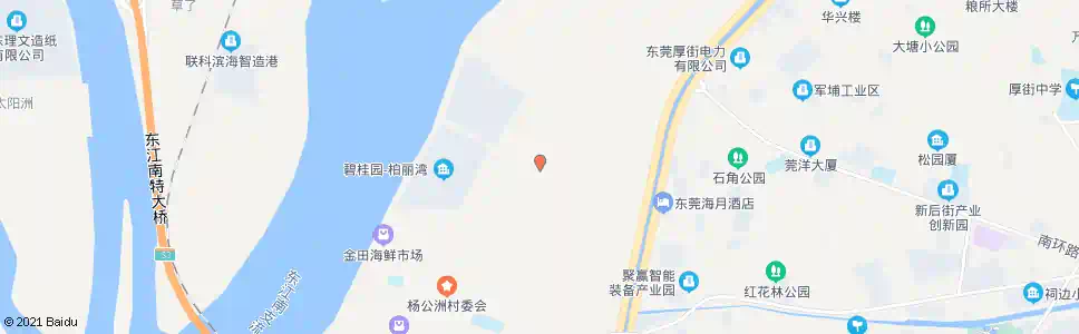东莞洲尾村_公交站地图_东莞公交_妙搜公交查询2025