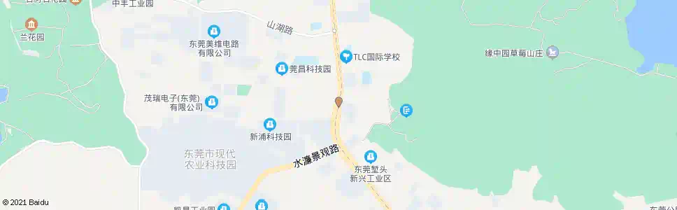 东莞水濂路口_公交站地图_东莞公交_妙搜公交查询2025