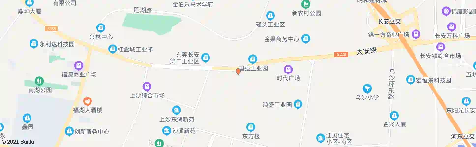 东莞港湾市场(广医五院)_公交站地图_东莞公交_妙搜公交查询2025