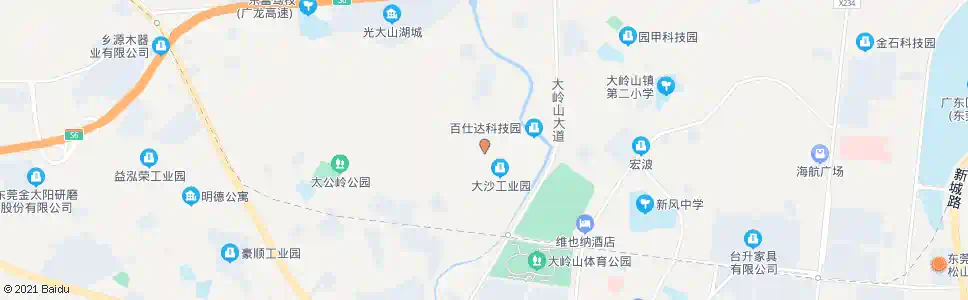 东莞昌明厂_公交站地图_东莞公交_妙搜公交查询2025