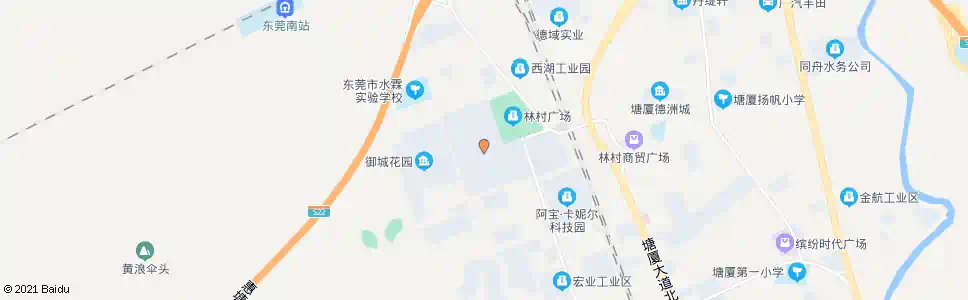 东莞林村公寓总站_公交站地图_东莞公交_妙搜公交查询2025