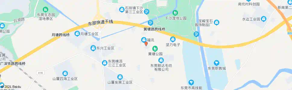 东莞三江石三路口_公交站地图_东莞公交_妙搜公交查询2025